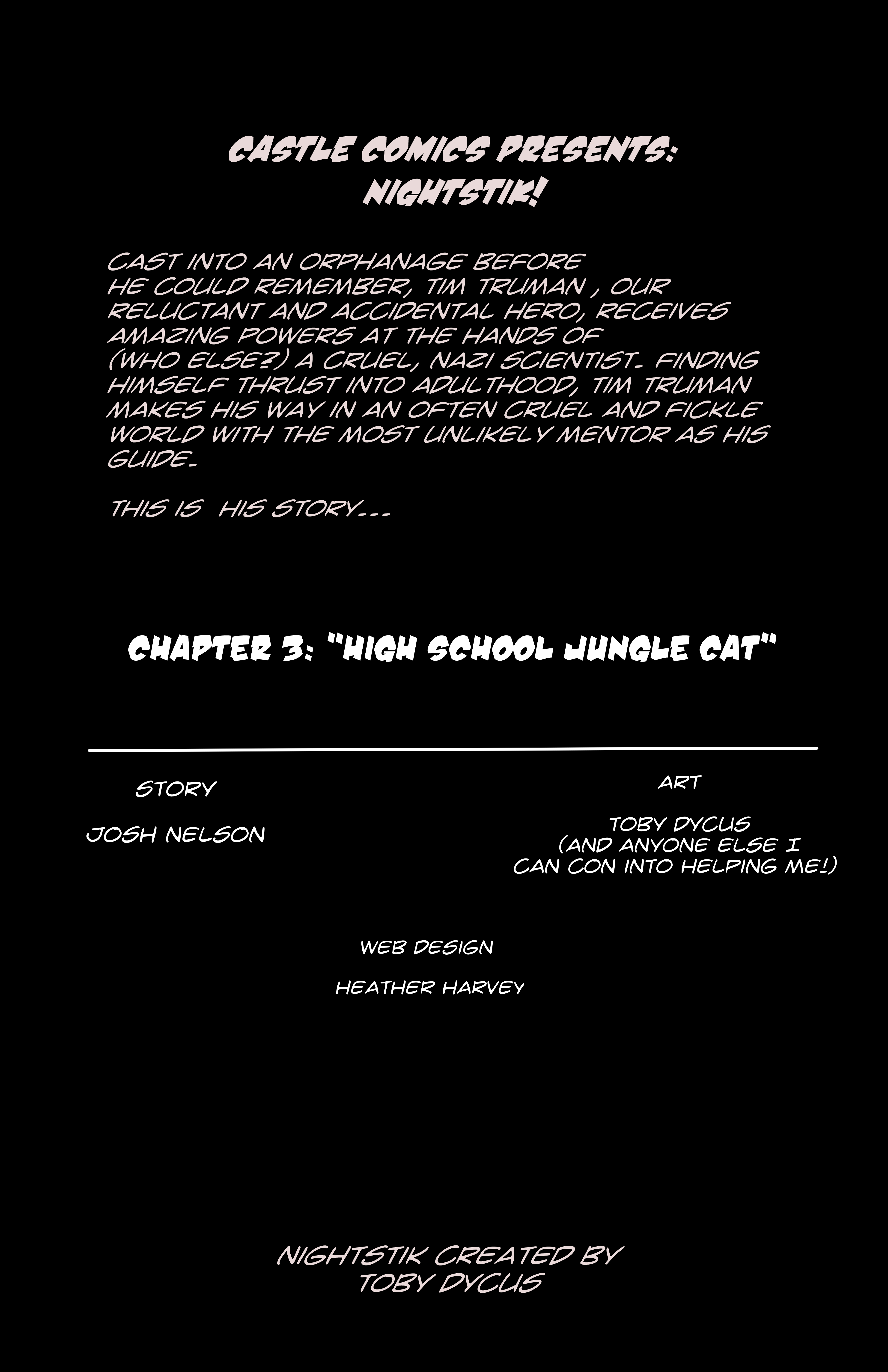 Nightstik #3 Title Page!